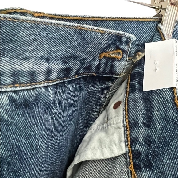 NWT TopShop Mid Rise Loose Fit Y2K Jeans 6 - Picture 3 of 9